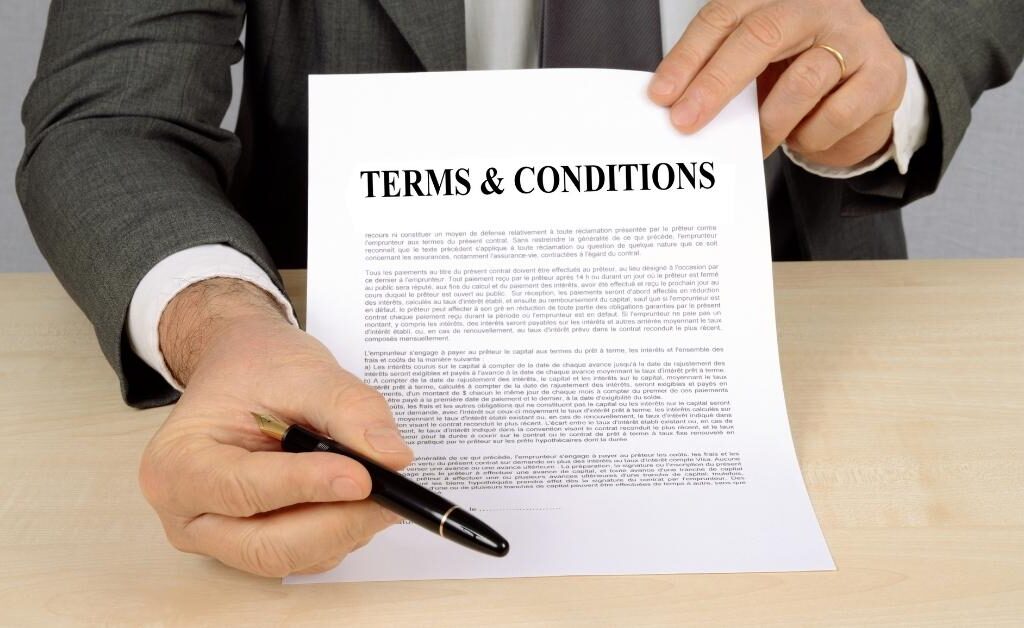 terms and conditions thousif inc india