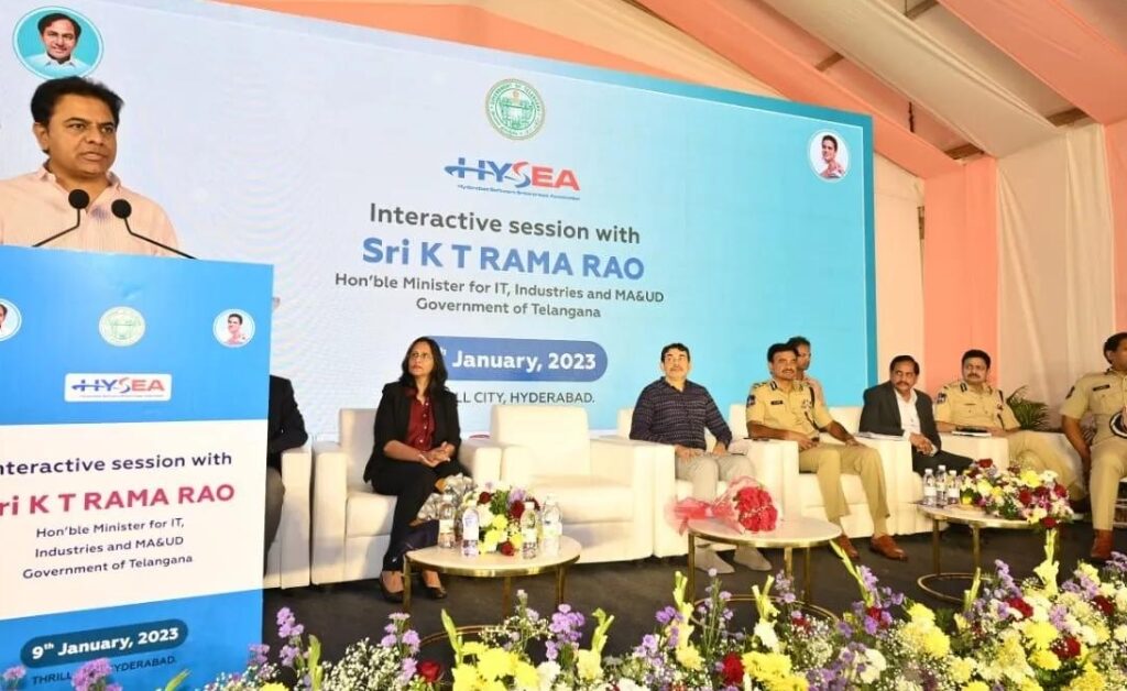 Hyderabad Emerges as Leading IT Hub in India, Creating 150,000 Jobs in Past Year, says K.T. Rama Rao