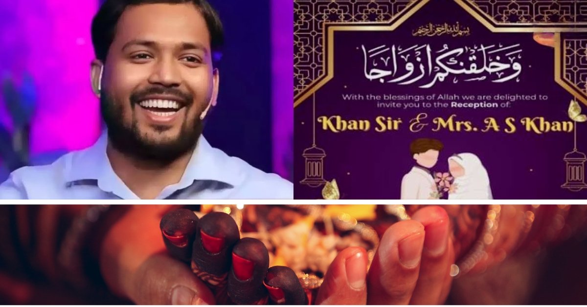 Khan Sir's Secret Wedding Unveiled Who Is His Mystery Bride