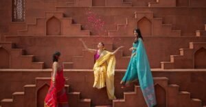 What Is A Half Saree Ceremony In South India