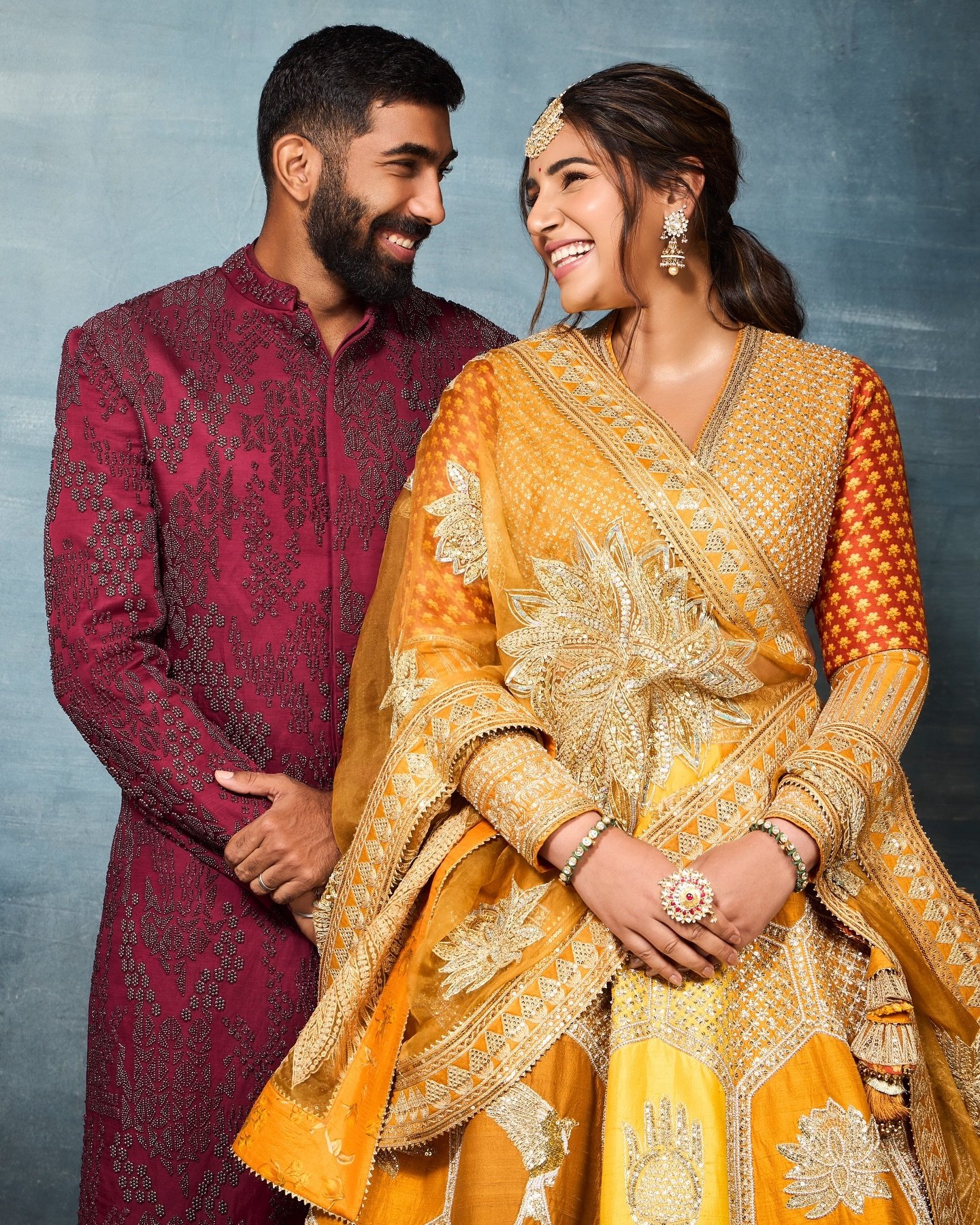 Jasprit Bumrah And Sanjana Ganesan