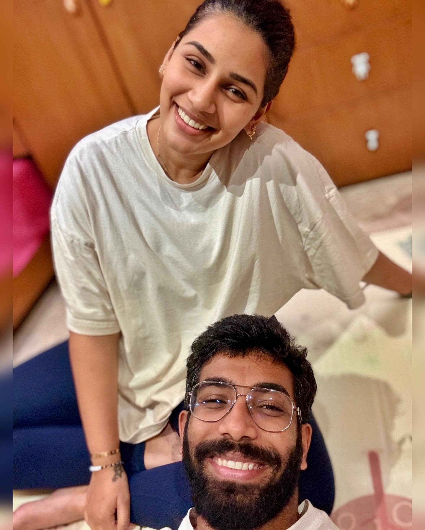 Jasprit Bumrah And Sanjana Ganesan