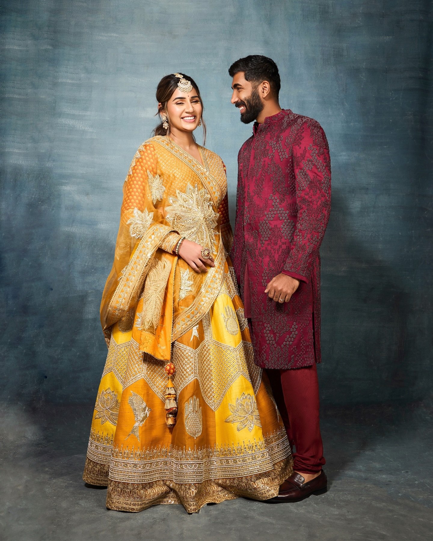 Jasprit Bumrah And Sanjana Ganesan