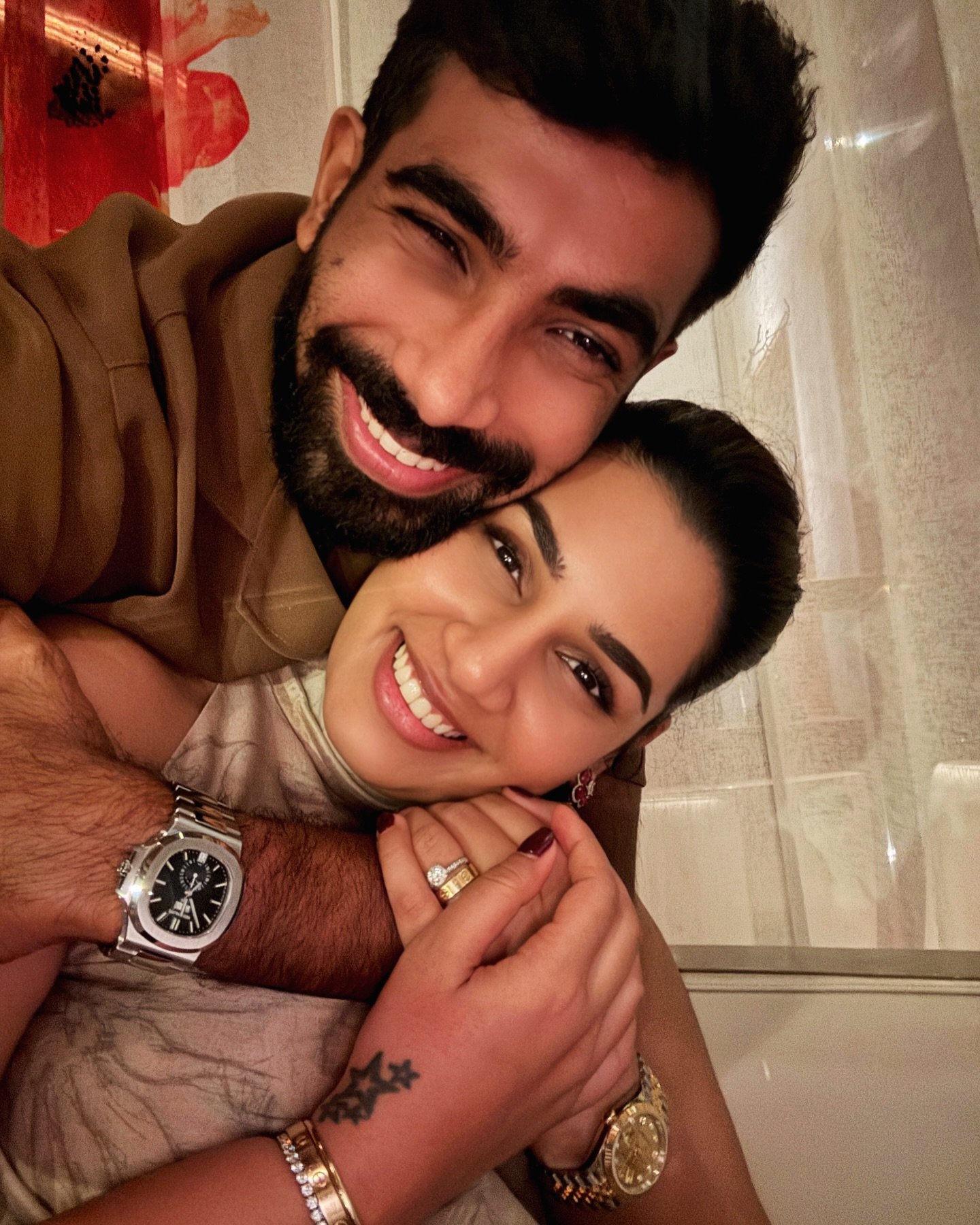 Jasprit Bumrah And Sanjana Ganesan