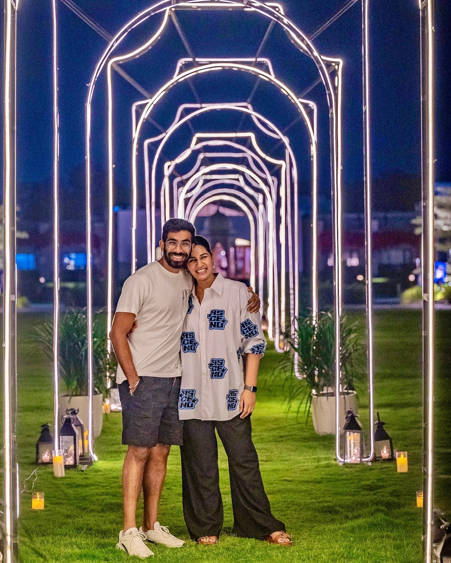 Jasprit Bumrah And Sanjana Ganesan