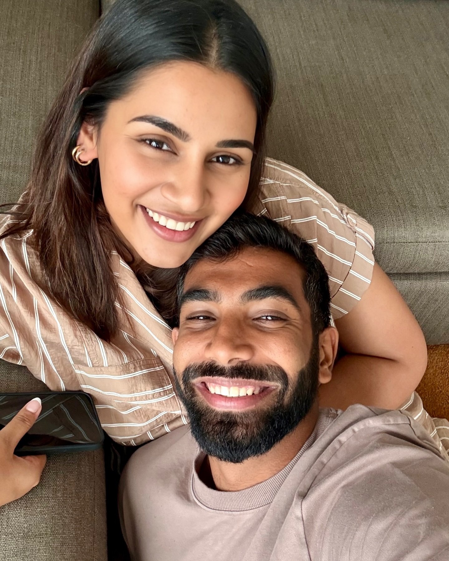 Jasprit Bumrah And Sanjana Ganesan