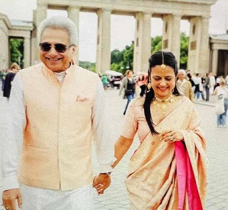 Mahua Moitra And Pinaki Misra