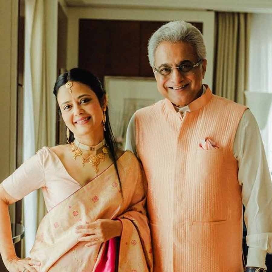 Mahua Moitra And Pinaki Misra