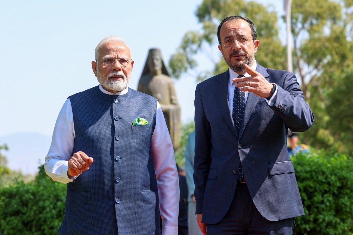 Narendra Modi Cyprus Visit