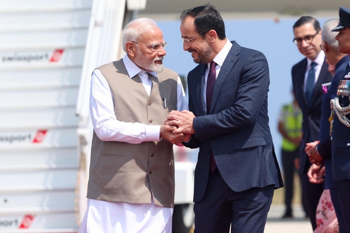 Narendra Modi Cyprus Visit