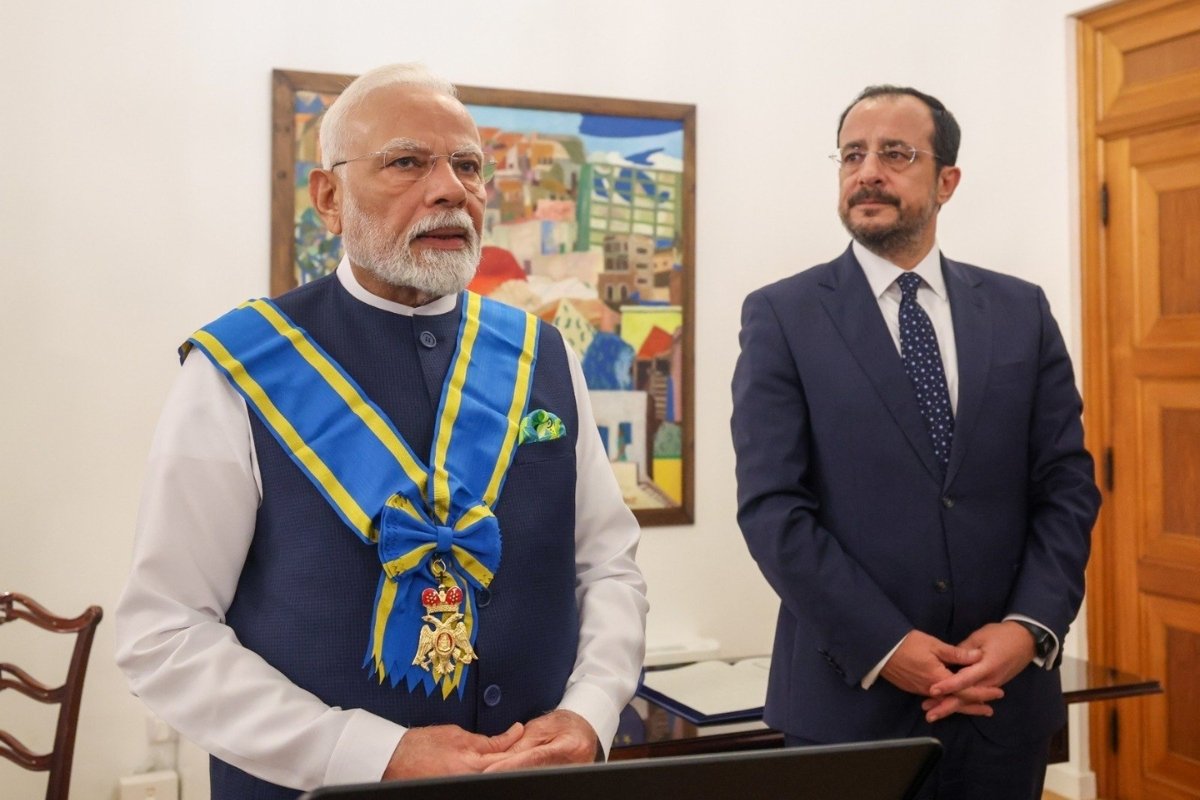 Narendra Modi Cyprus Visit