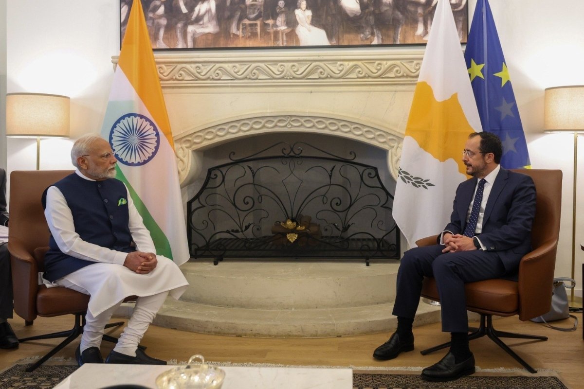 Narendra Modi Cyprus Visit