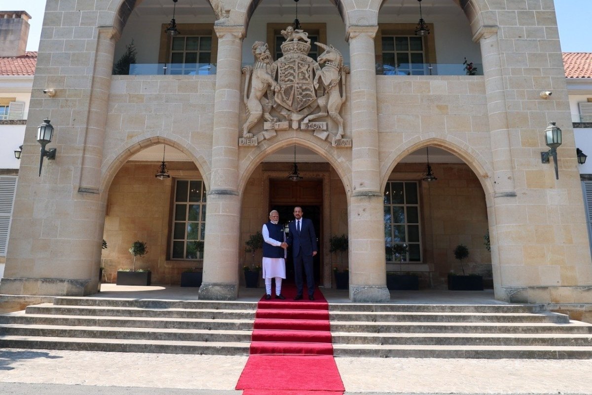Narendra Modi Cyprus Visit