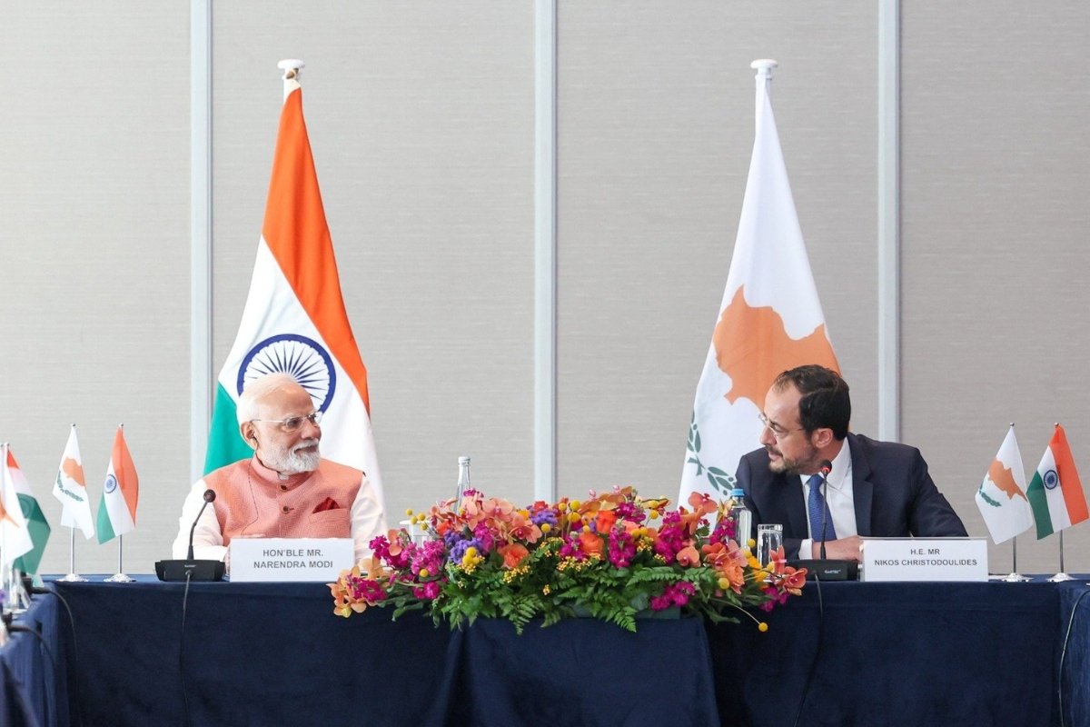Narendra Modi Cyprus Visit