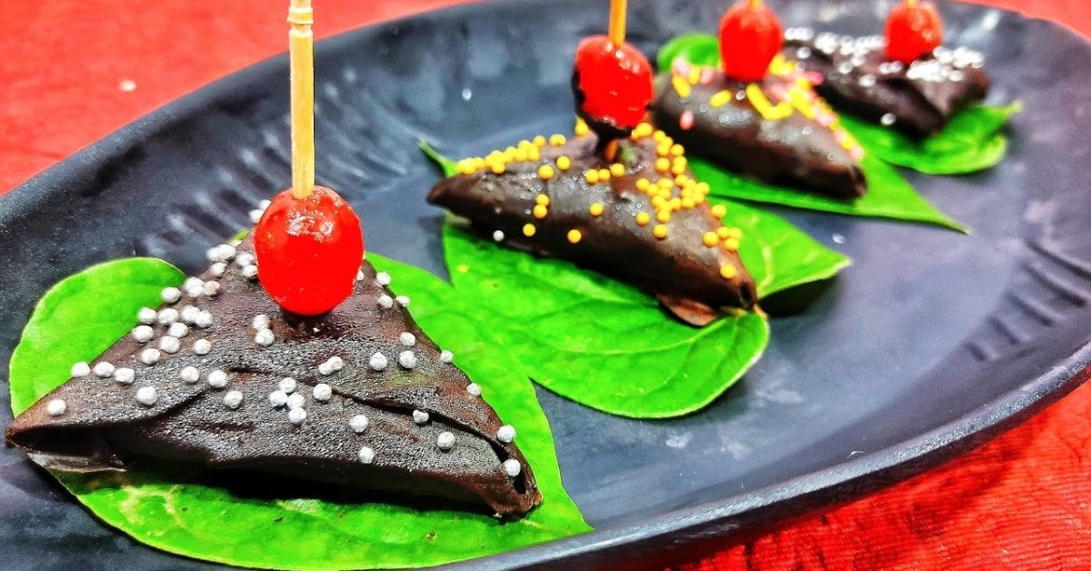 Chocolate Paan Recipe (Modern Twist)