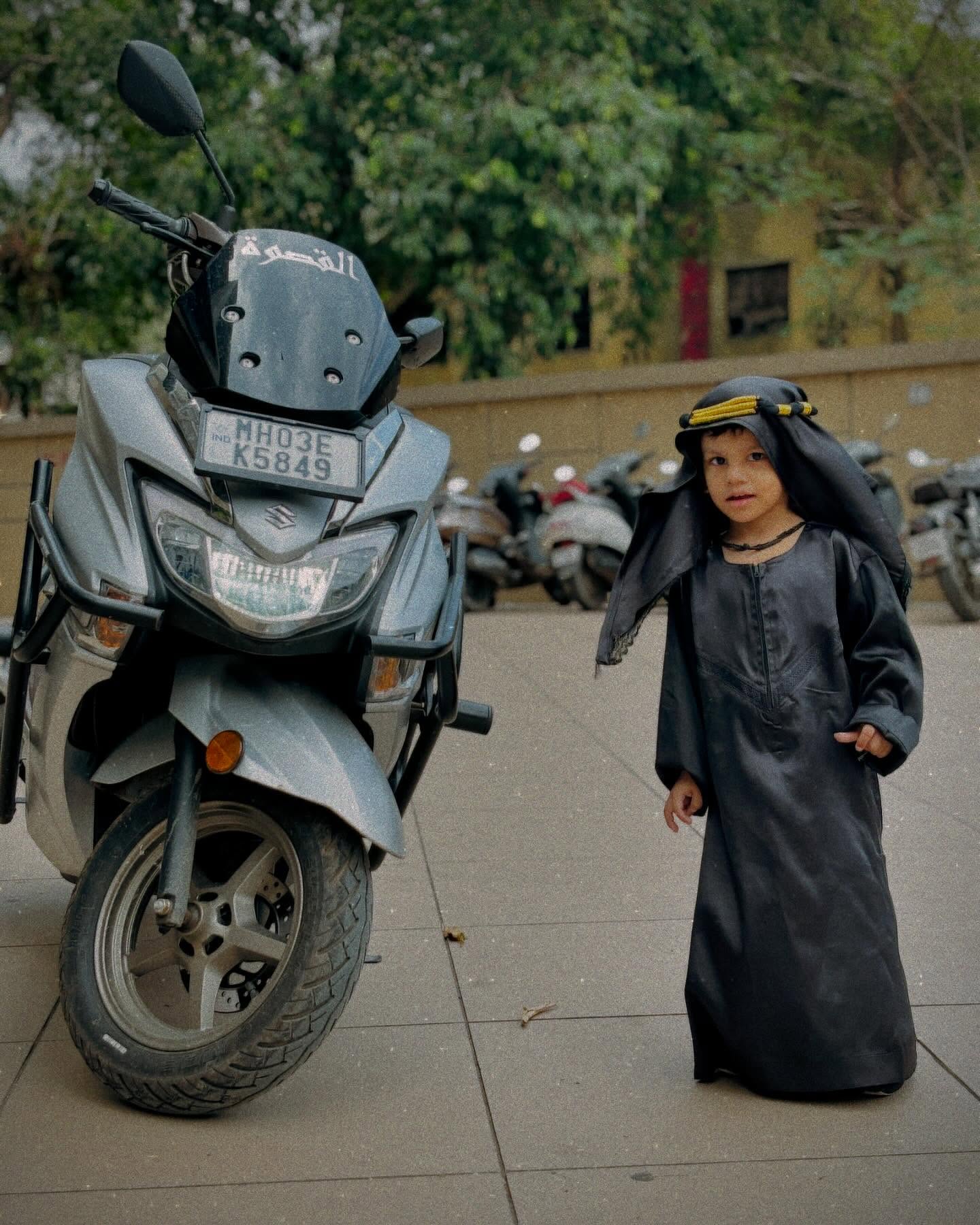 Suzuki Burgman Muslim Bike
