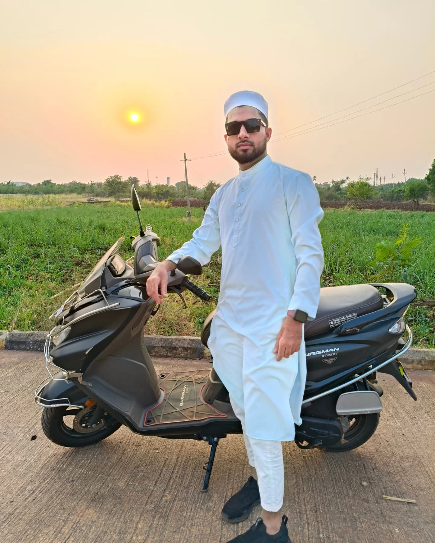 Suzuki Burgman Muslim Bike