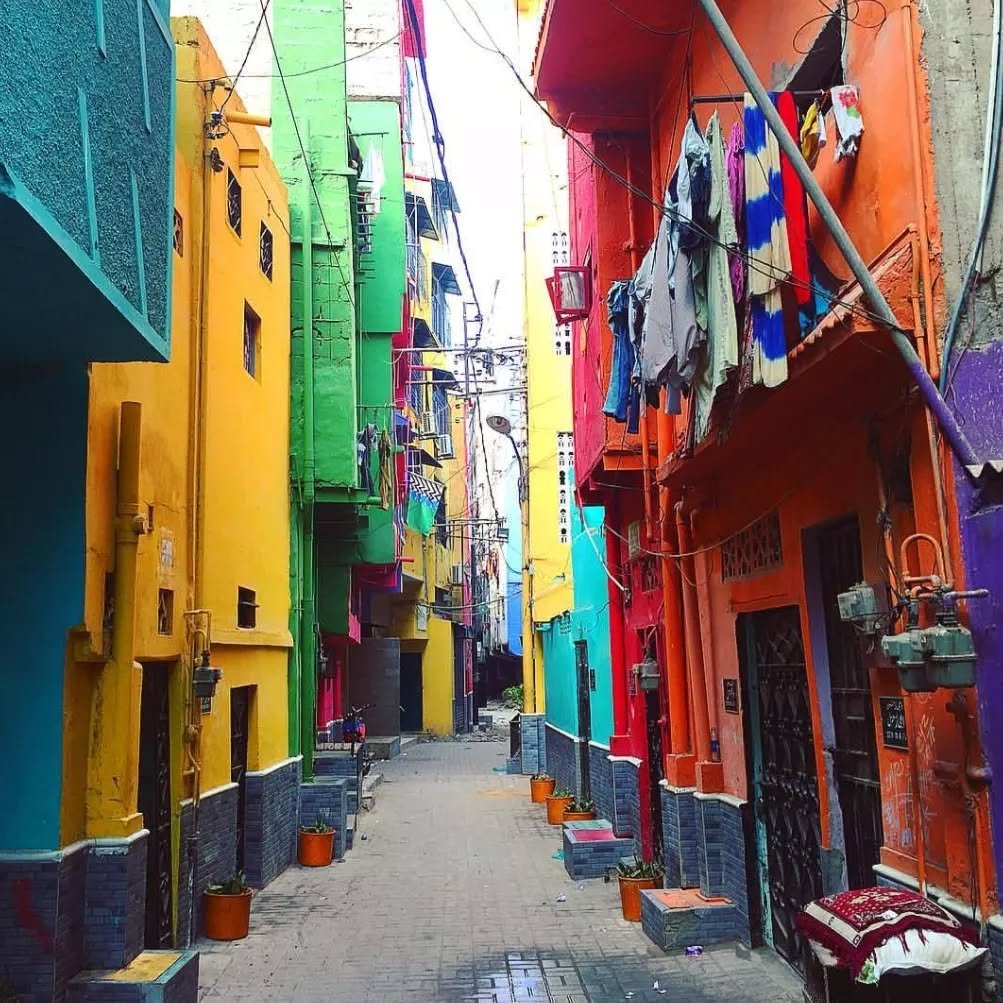 Baghdad Gali At Lyari Town Of Karachi