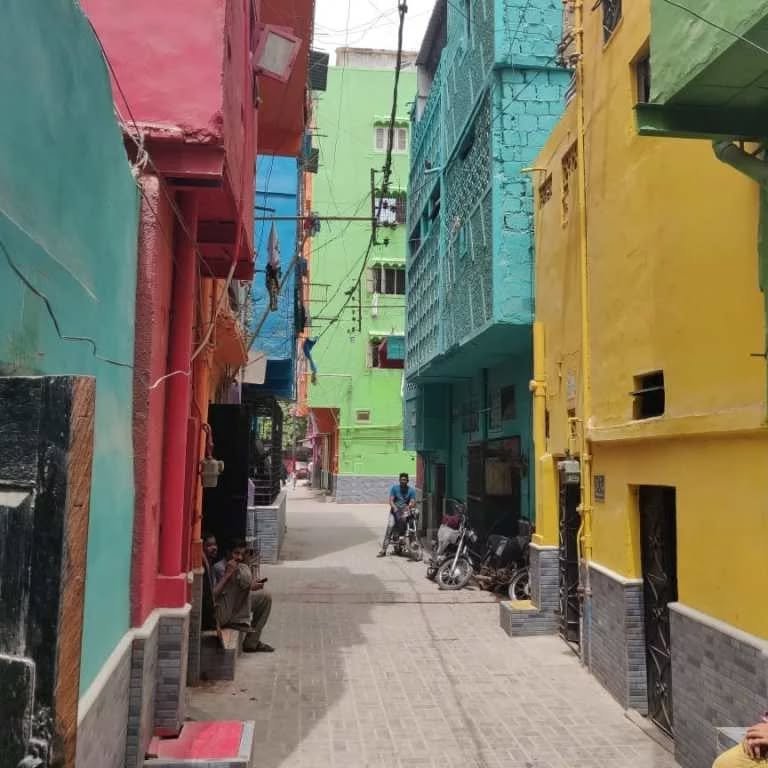 Baghdad Gali At Lyari Town Of Karachi