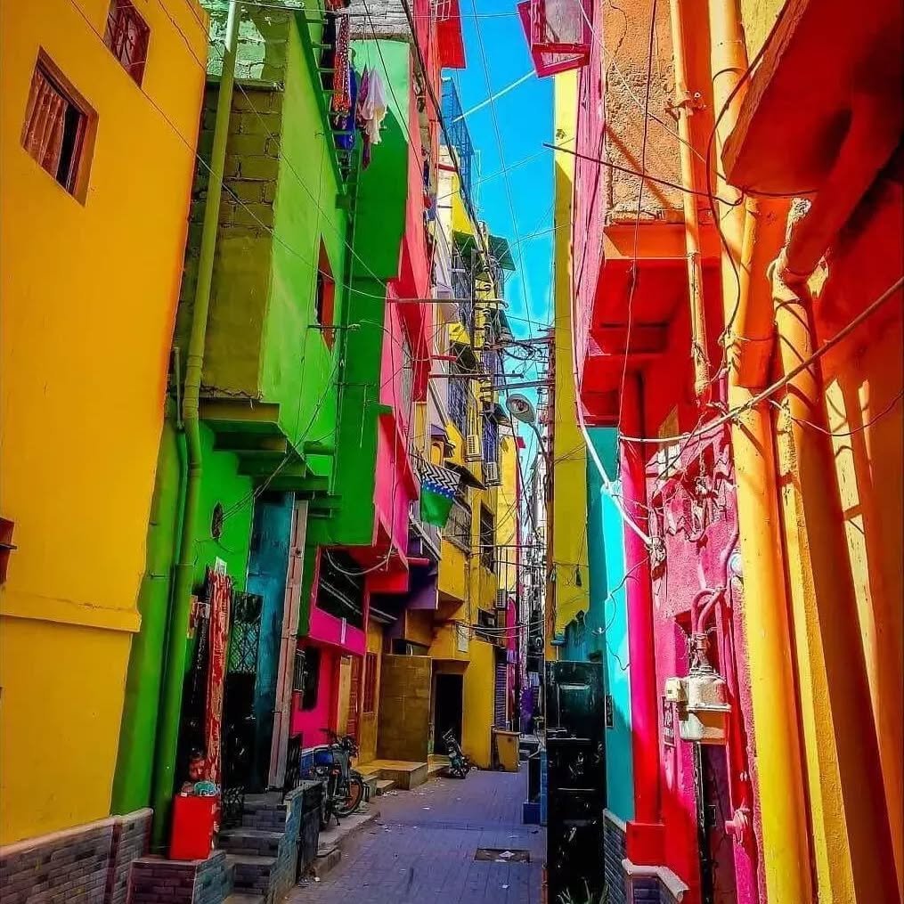 Baghdad Gali At Lyari Town Of Karachi