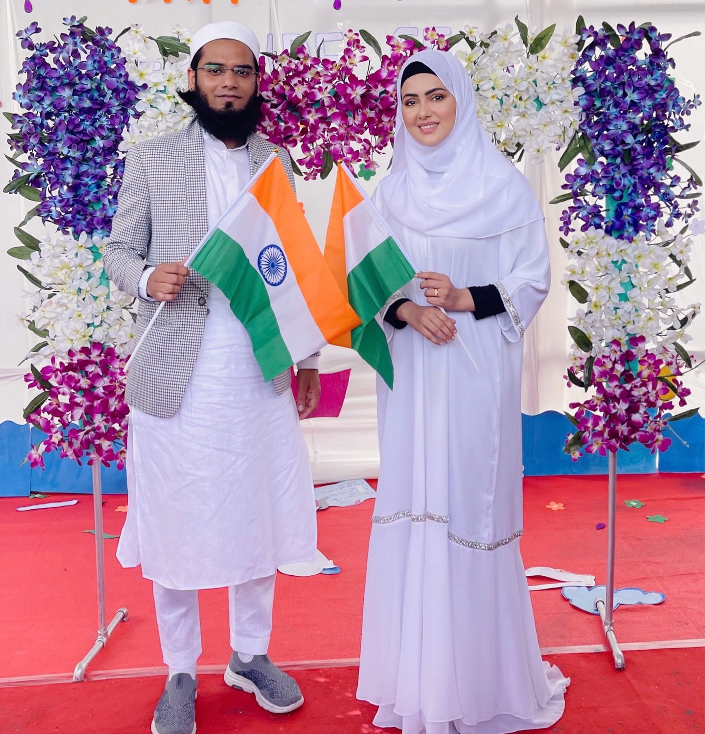 Sana Khan And Anas Sayed