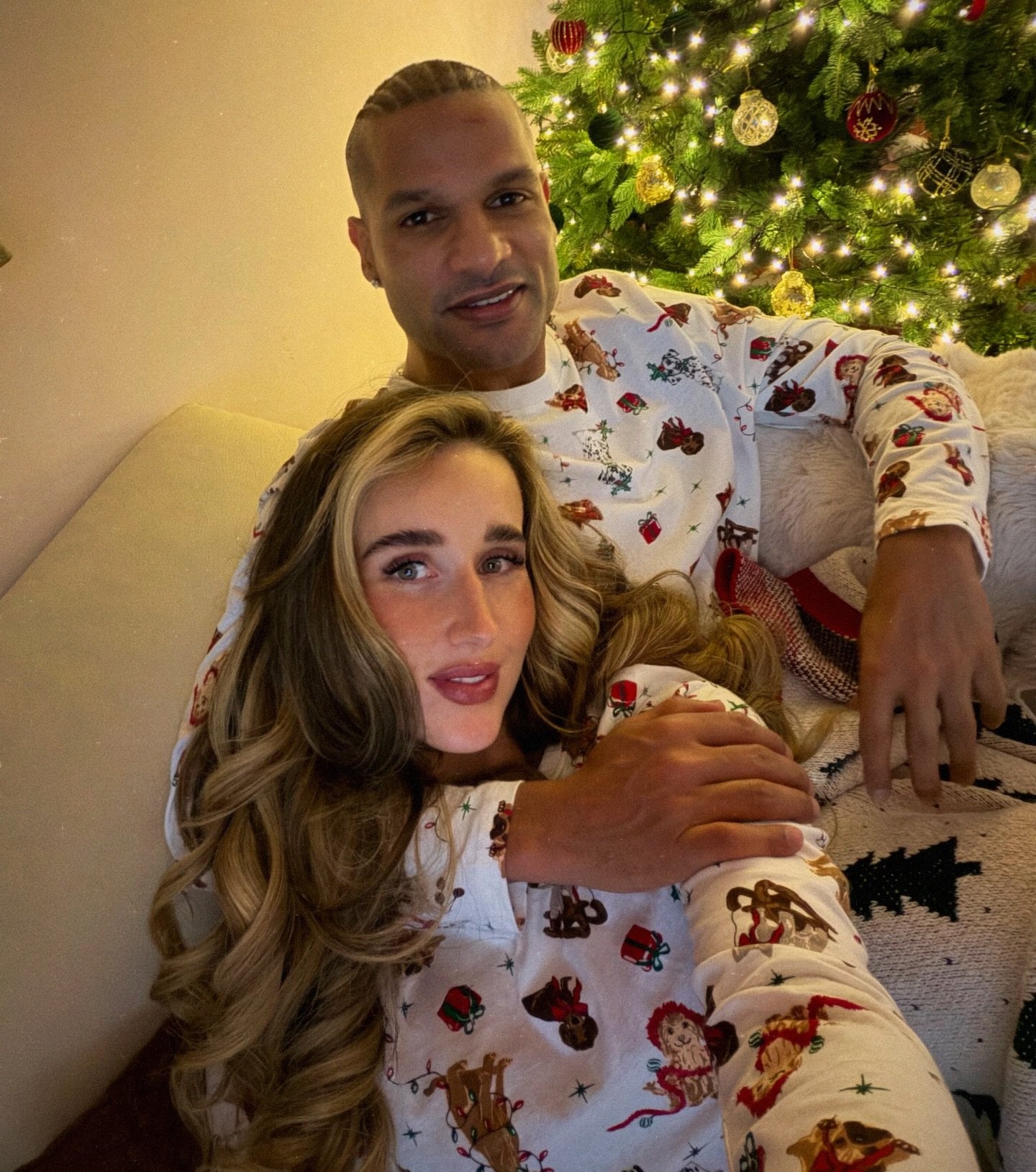 Shikhar Dhawan And Sophie Shine