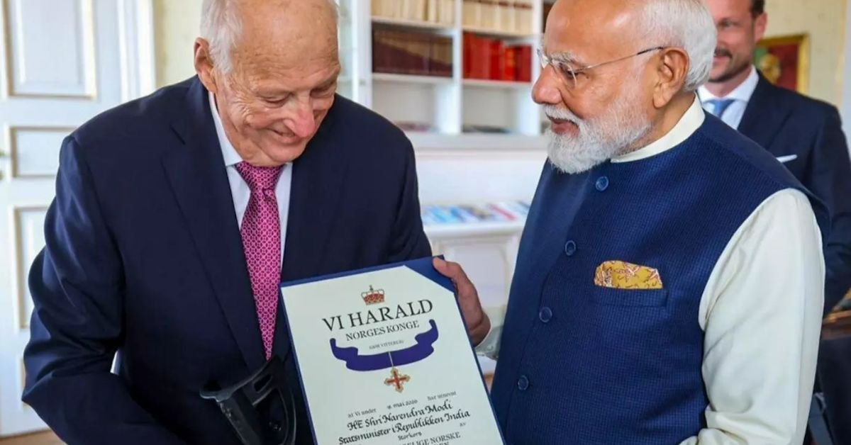 Modi Was Awarded Norway's Highest Civilian Honor